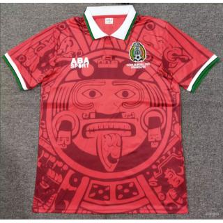 Mexico Equipación Mundial 1998-rojo